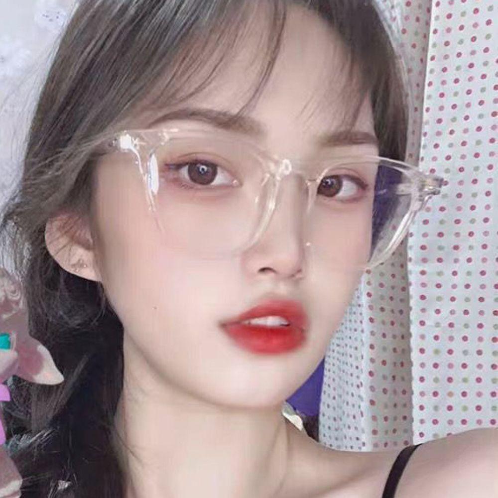 Big Round Frame Fashion Round Eyewear Anti-blue Light Glasses Optical Glasses Computer Eyeglasses