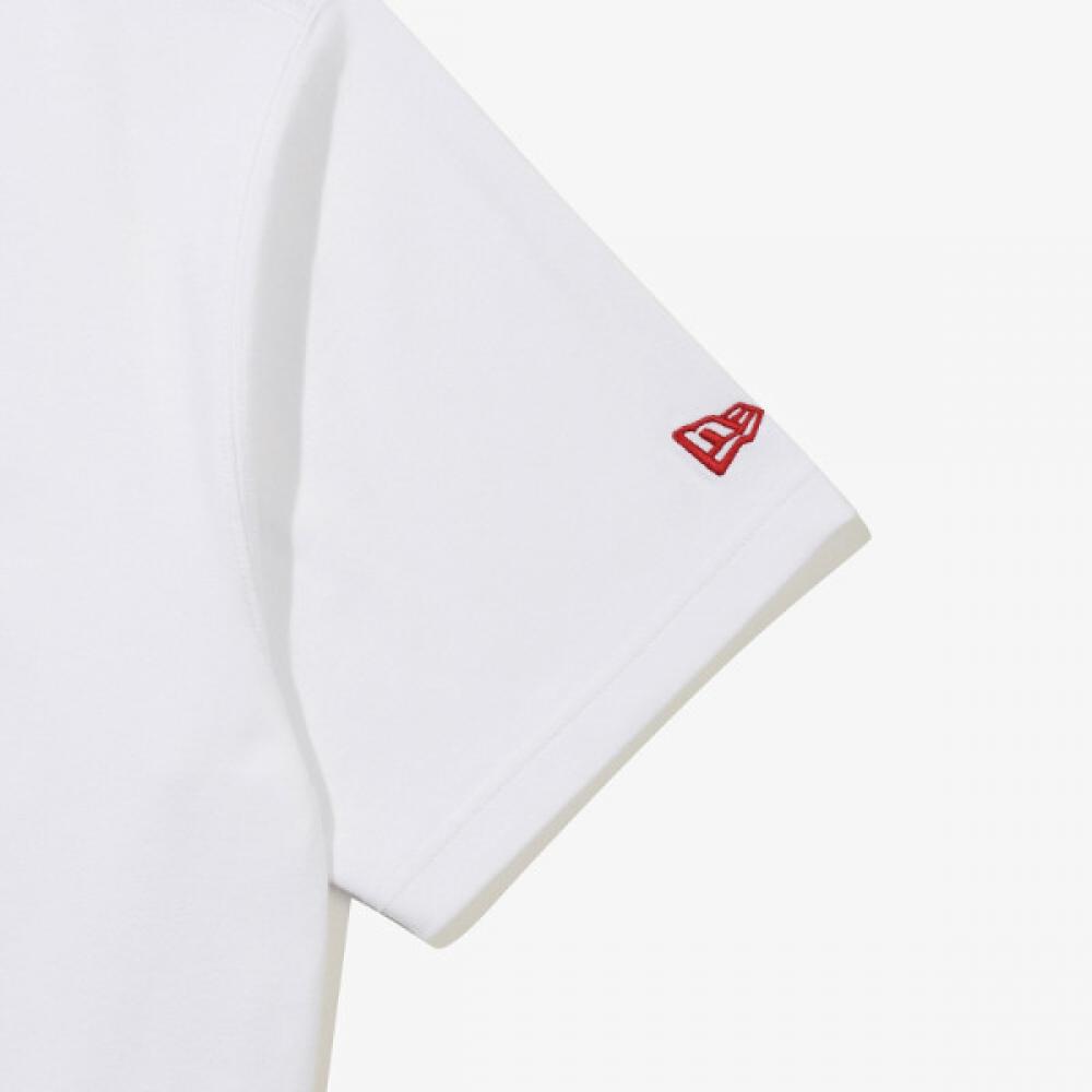New Era VinTage PosTer T shirT mulTi whiTe Suwon Mlb