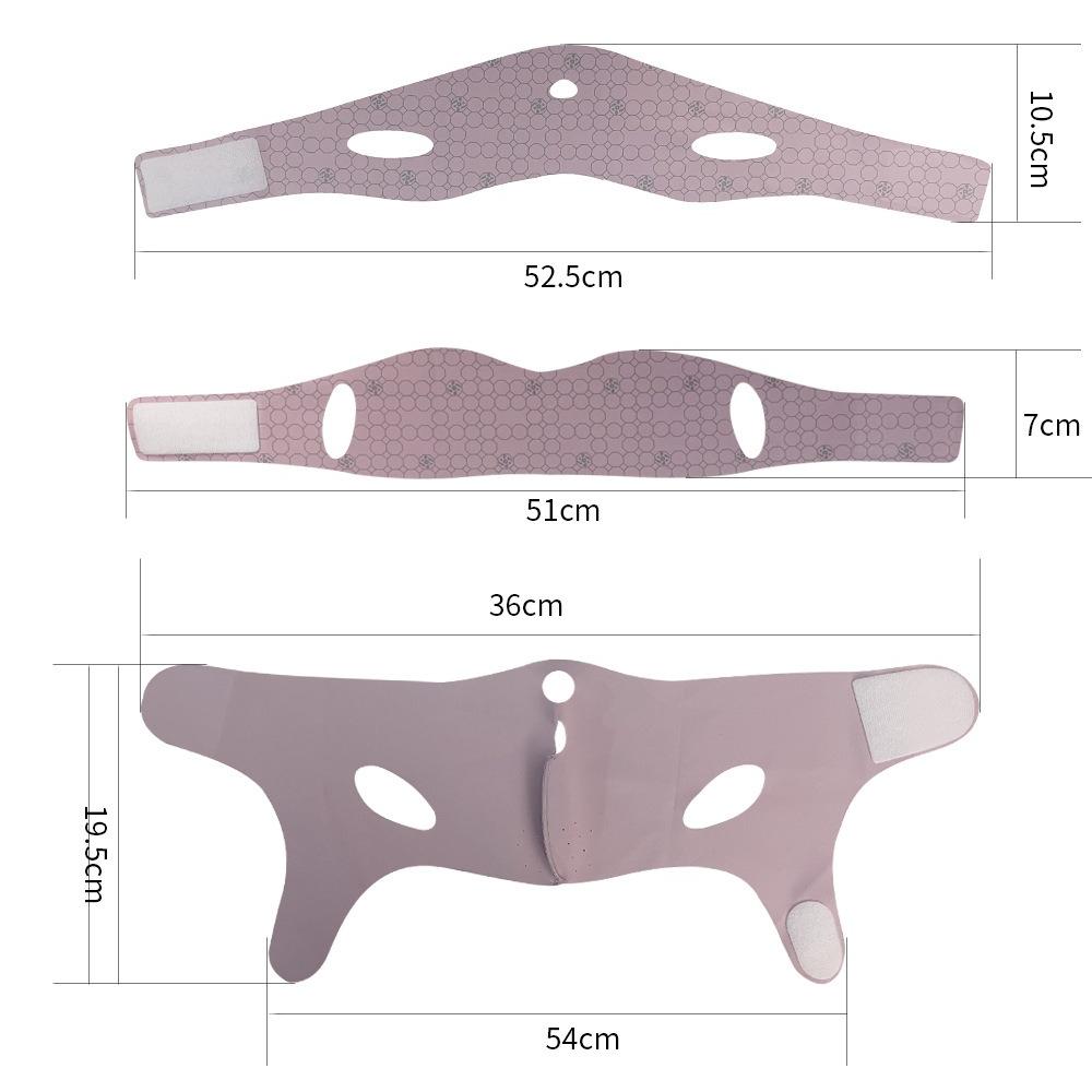 

3 in 1 Face Double Lift Chin Belt for Sleep Mask Face Strap Forehead Lift Band Pressure Forehead Band Face Lifting Vshaped Belt