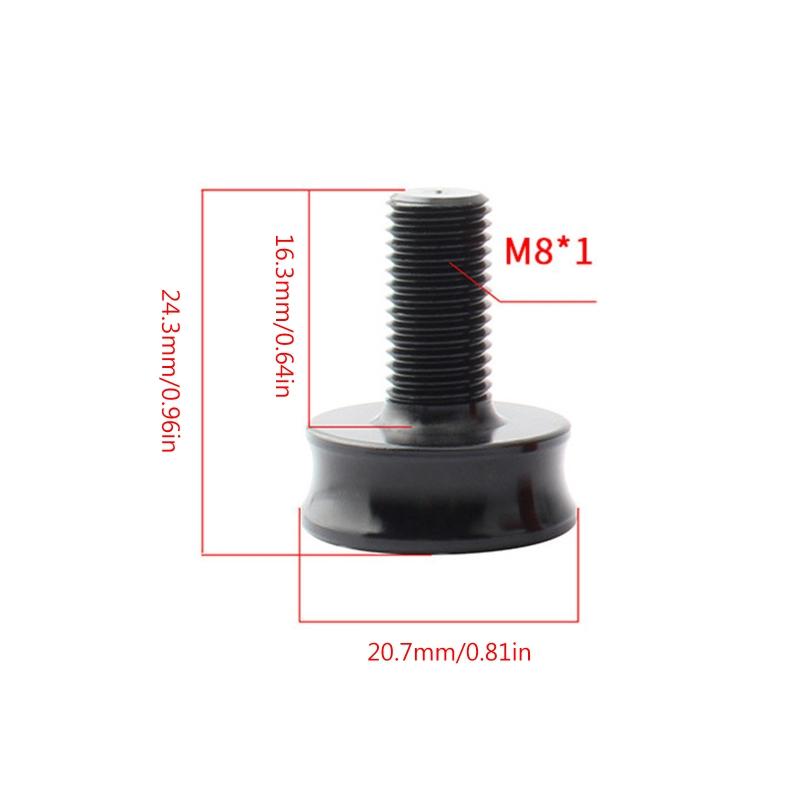 1PC Bike Square Taper Bottom Bracket Screw Aluminum Alloy Crankset Bolts Cycling Watertight Sealed Crank Nut Crank Screw