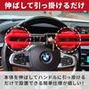 Car Steering Wheel Lock, Relay Attack Protection, Vehicle Theft Prevention, Double Locking, Robust Cylinder Structure (Red)