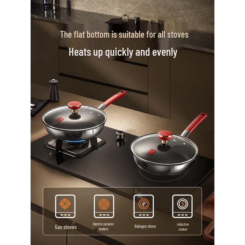 KOBACH 24cm Non-Stick Titanium Biomimetic Frying Pan