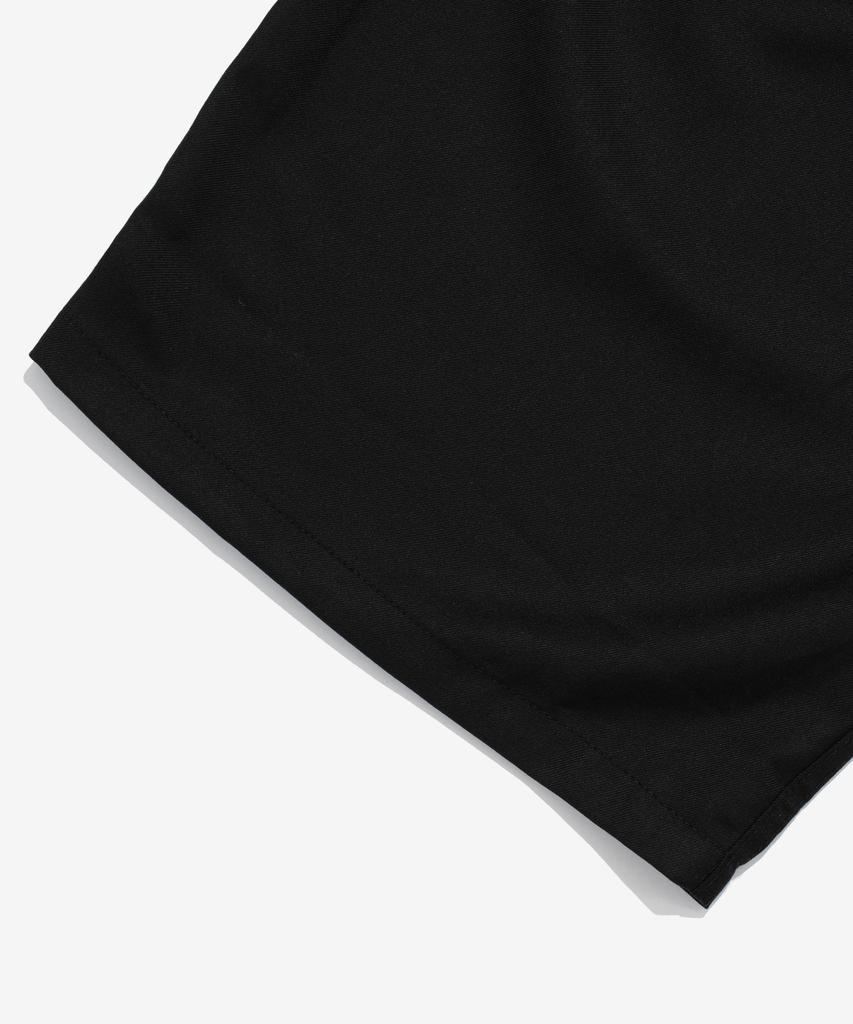 CARGOBROS Curved Wide Banding Slacks (Black)