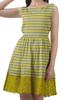 Moomaya Printed Lace Evening Mini Dress For Party Sleeveless Women Clothing