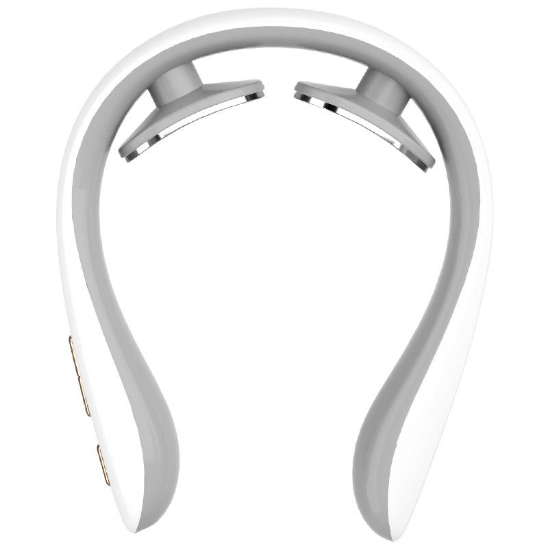 

Массажер для шейного отдела позвоночника, прибор для акупунктуры и электротерапии, бытовой физиотерапевтический импульсный массажер белый