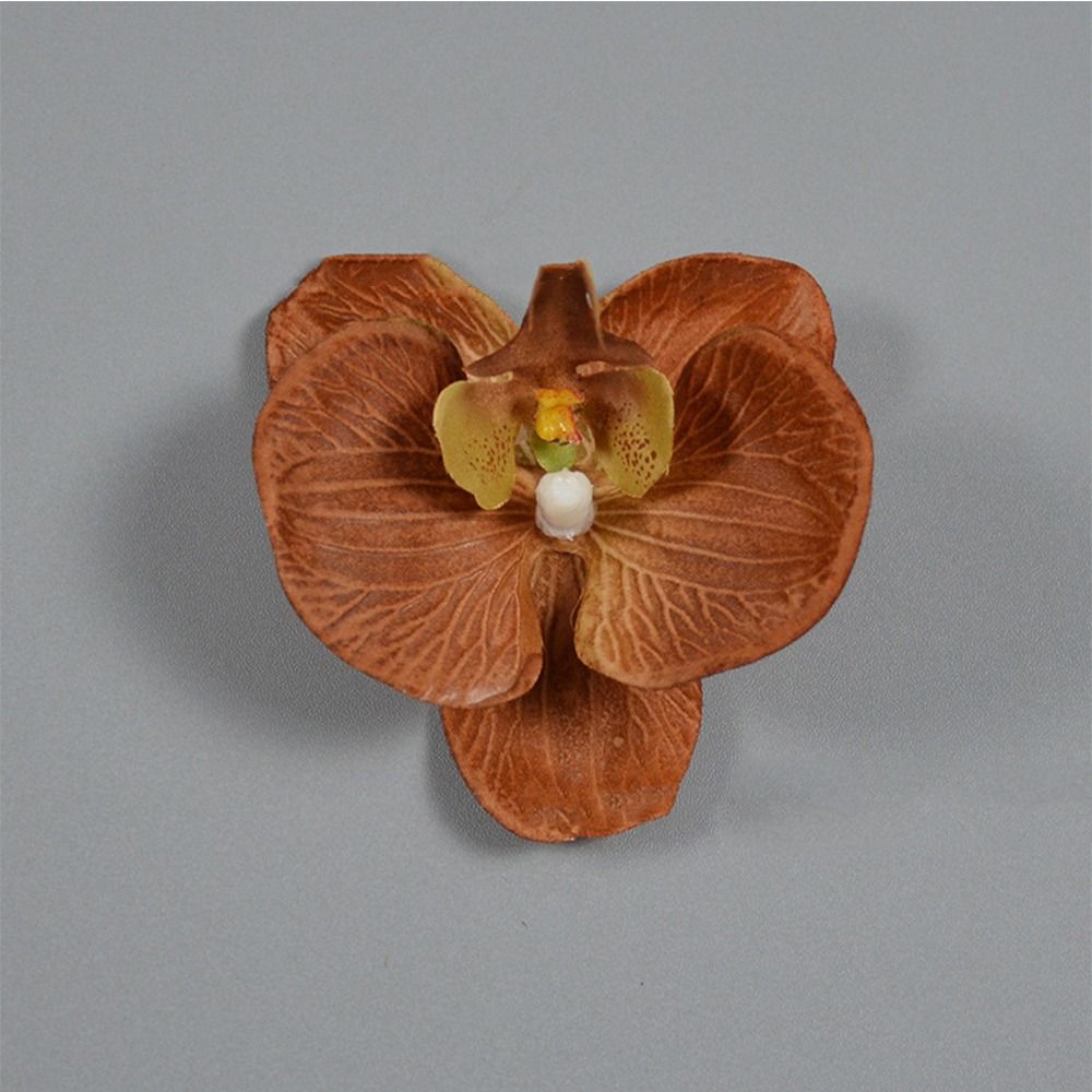 DIY Schmuckherstellung Handwerk Simulierte Blume Kopfschmuck Schmetterlingsorchidee Blume Niedlich Geschenk