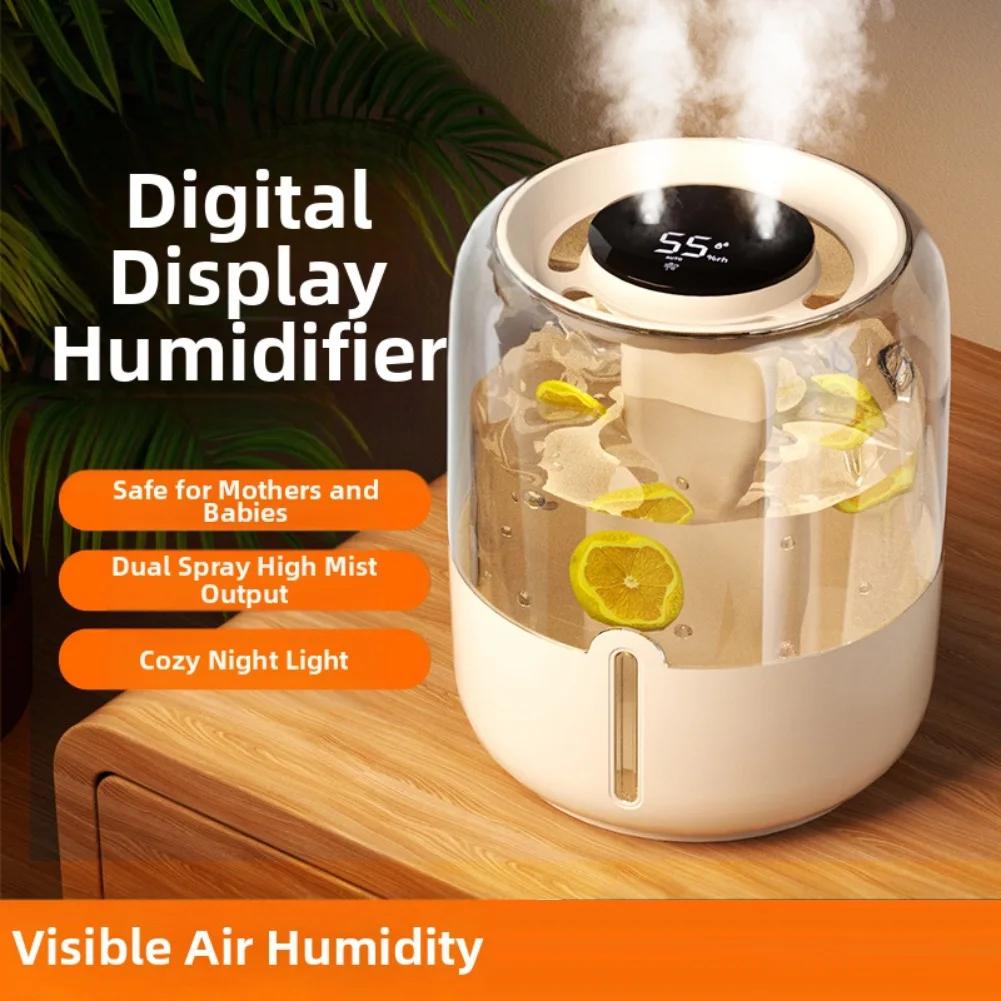 For Nursery For Work AS SHOWN Silent Humidifier Night Light Humidifier For Sleep Humidifier Versatile Display Options
