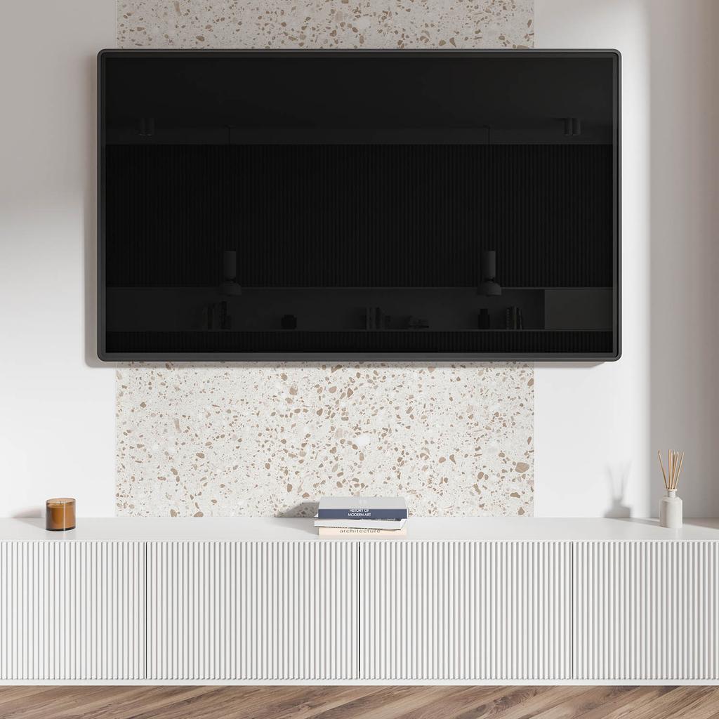 Winylowy Dekor Ścienny Samoprzylepny Do Wnętrz 120X60 Cm Wzór Z Drobnymi Kamieniami