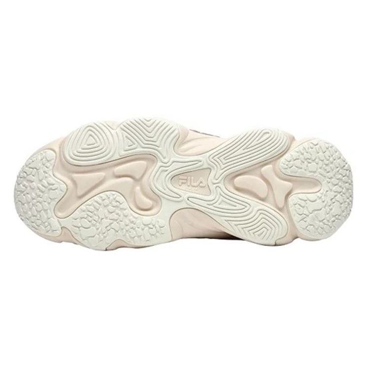 Fila Jagger 2 Mesh Fabric Synthetic Leather TPU Sport Minimalist Versatile Low-Top Casual Shoes Women Sneaker Off-White Nude F12W211111FWW