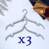 Foldable Travel Hangers (3 X 2 Pack)