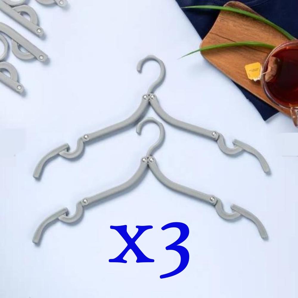 Foldable Travel Hangers (3 x 2 pack)