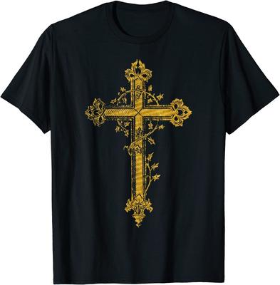 New Limited Catholic Vintage Cross Easter, Great Gift Idea T-Shirt Unisex T-Shirt