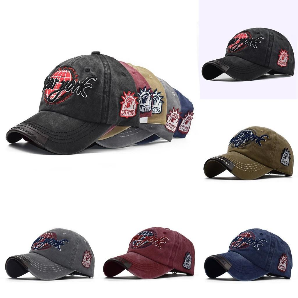 Classic Cotton Baseball Cap With Splicing Letter Embroidery Design For Outdoors