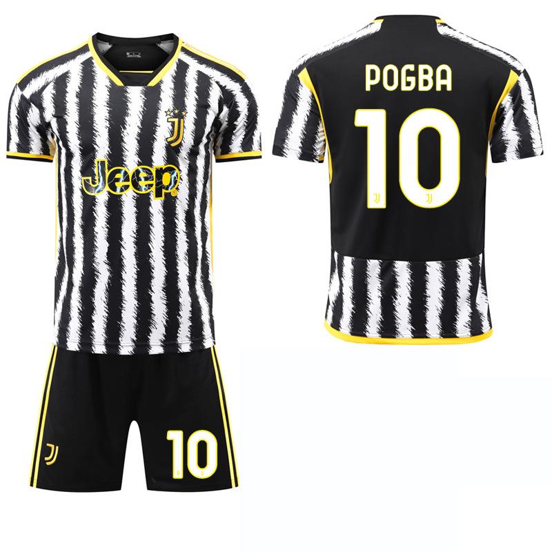 2324 Ensemble Domicile Juventus N°. 7 Chiesa 9 Hovic Football Sportswear 10 Pogba Édition Fan d'Usine