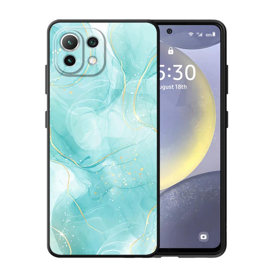 Farbige Marmor Hülle für Xiaomi Mi 11T 11 15 Pro 10T 13 Lite 12X 14 12T Pro 12 Funda Handyhülle