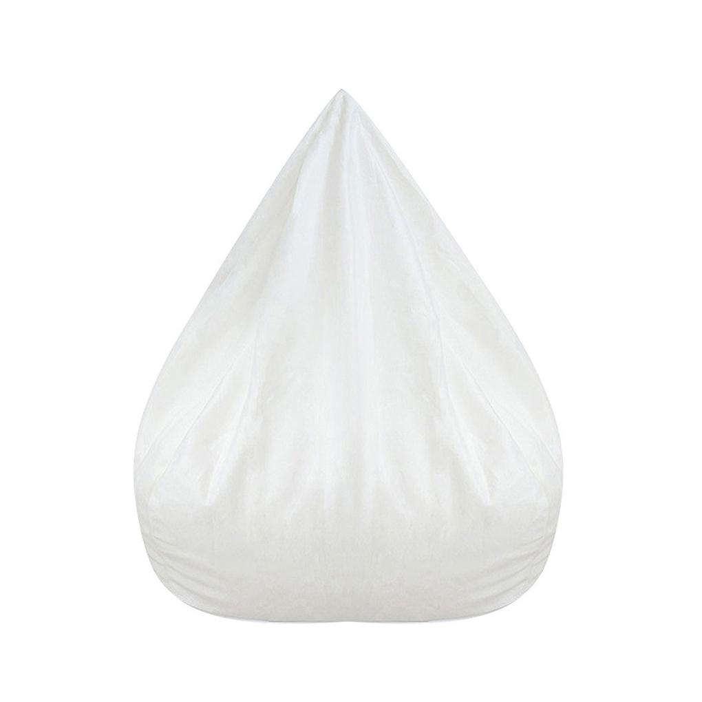 Bean Bag Chair Cover Living Room Hotel Sofa Liner Reusable Beanbag Household Solid Color Decorative Dust-proof Slipcover