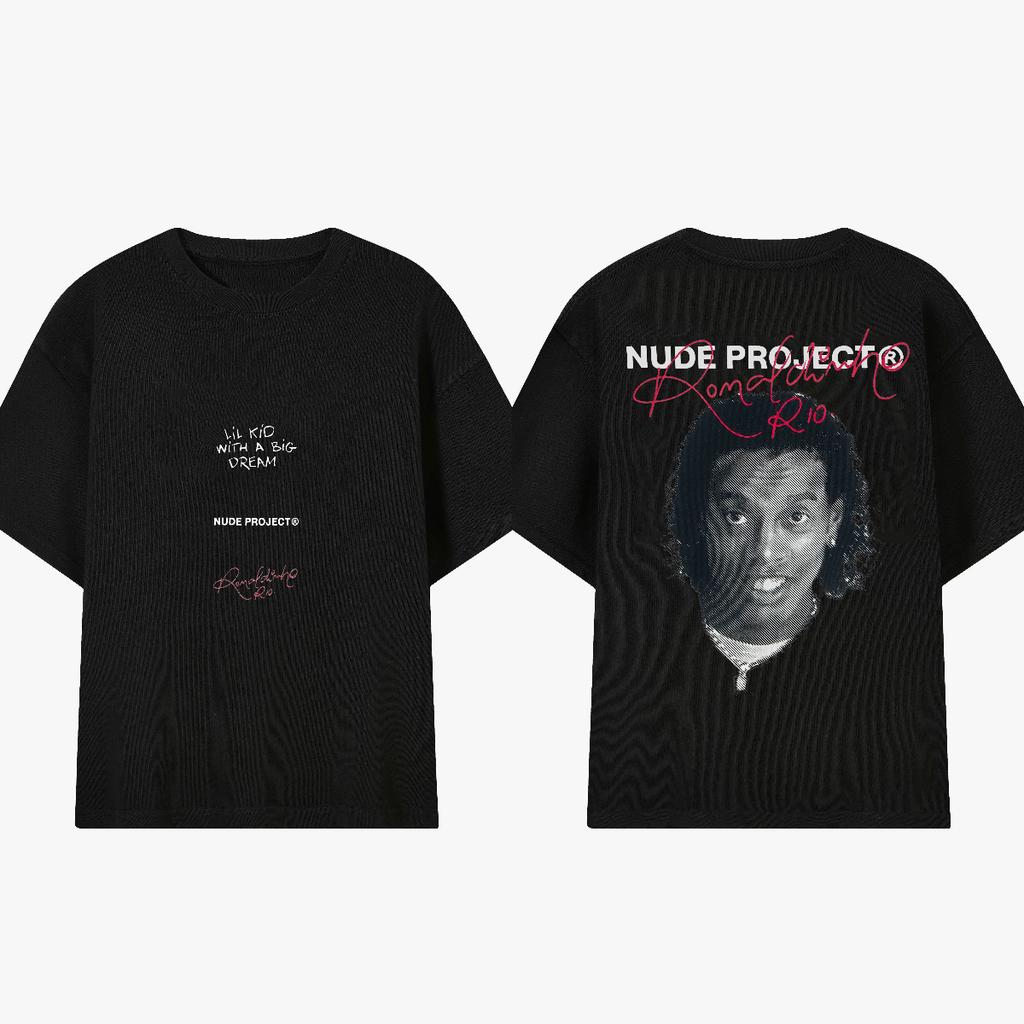 Ronaldinho Printing T-shirt Men's Women's Summer Oversize Loose Cotton Street Trend Brand Top Comfortable Oversized Female Male Clothing
