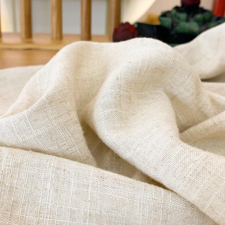 2025 Fall/Winter Cotton Linen Women's Chic Wide-Leg Skirt Pants - Textured, Flowy, and Leg-Elongating