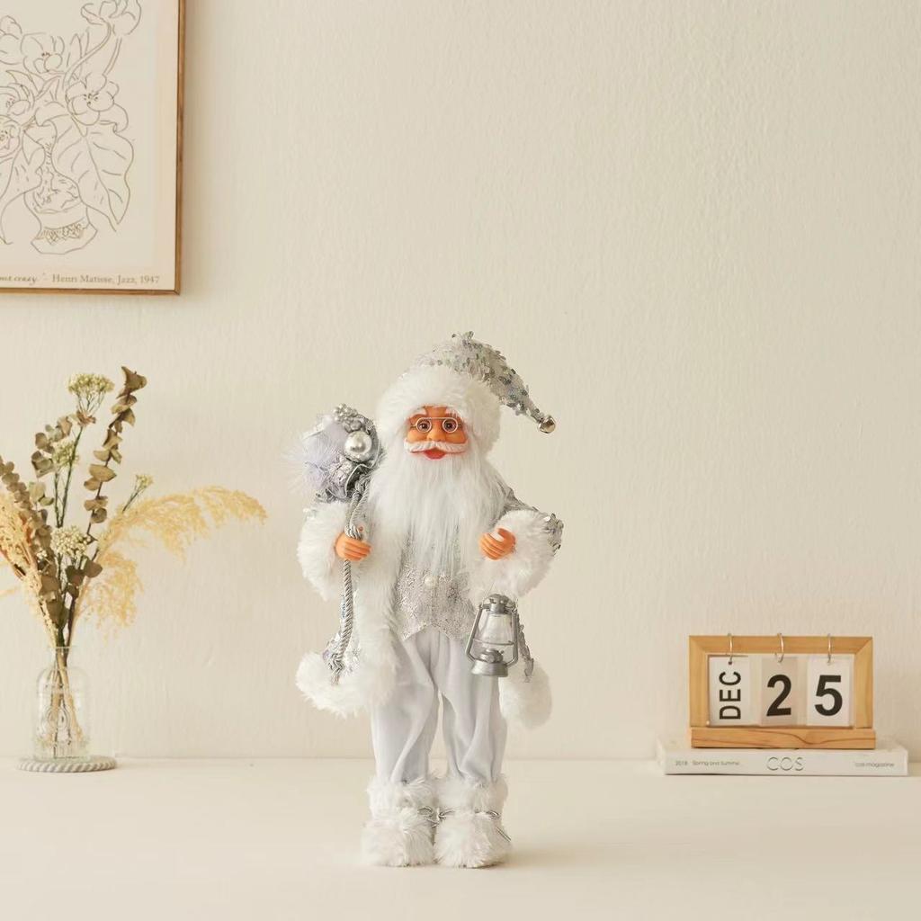 Christmas Santa Figurine Christmas Decoration Christmas Doll Cute Gift Holiday Ornament