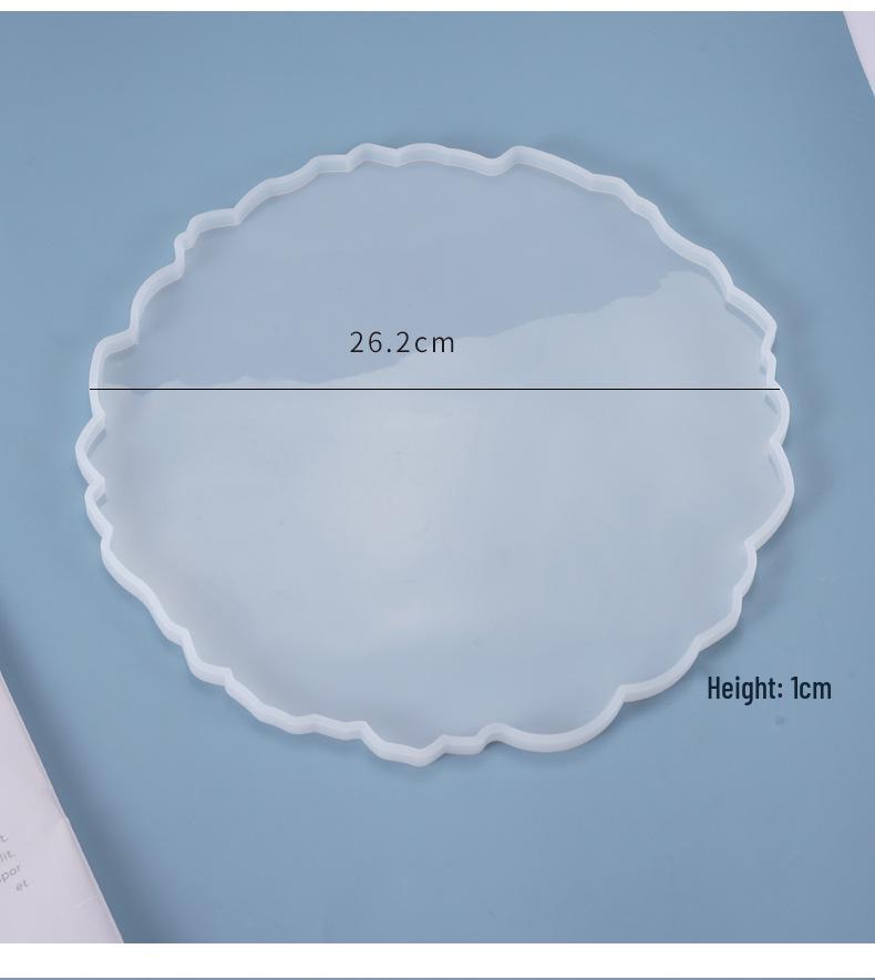 

Poppy DIY Round Lace Resin Mold for Coasters and Bowls