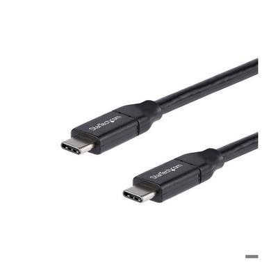 STARTECH USB-C auf USB-C Kabel - 50 cm - Power Delivery 5A - USB-IF zertifiziert - Schwarz