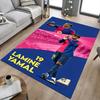 Lamine Yamal'S Soccer Triumph Carpet For Playroom Bedroom Living Room Sofa Home Decorkids Game Area Rug Nonslip Floor Mat