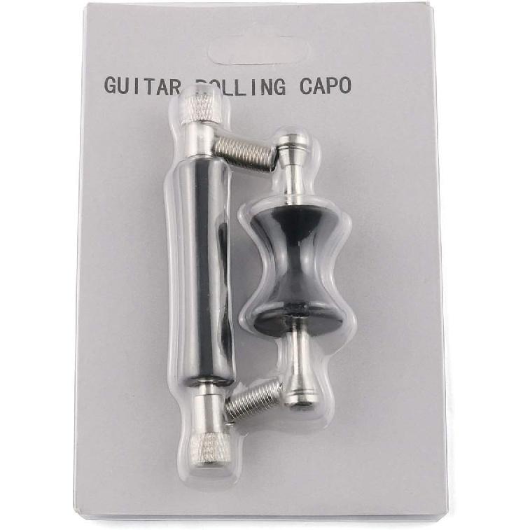 Rolling Capo - Sliding Capo for Tuning Tone of Electric Guitar, Acoustic Guitar, Ukulele, Mandolin, Banjo