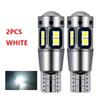 2Pcs Super Bright T10 W5W 168 192 Led Tail Light 3030 10SMD 12V Car Led Auto Side Lamp CANBUS NO Error Car Marker Parking Bulb