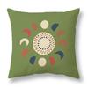 45x45cm Nordic Green Leaf abstract geometric embrace pillowcase Comfortable sofa Office Seat cushion cover Home decor Pillowcase