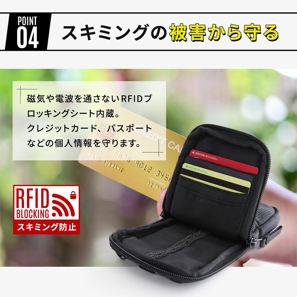 TRAVINE Smartphone Pouch Shoulder Bag for Men and Holds 2 Multifunctional Women, Phones, Travel, (Gray)