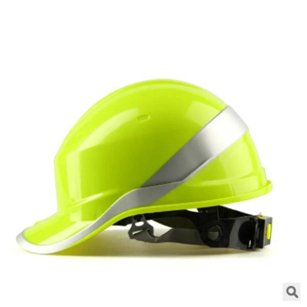 Bezpečnostní přilba Diamond V Bezpečnostní přilba High Vis Baseball Oboustranná samolepka Bezpečnostní ochrana klobouku Konstrukce Ochranná přilba Čepice