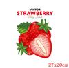 Cartoon Food Patch Iron On Transfer For Clothing Fruit Thermal Transfer For Clothes Vinyl Applique Thermo Sticker On Clothes DIY
