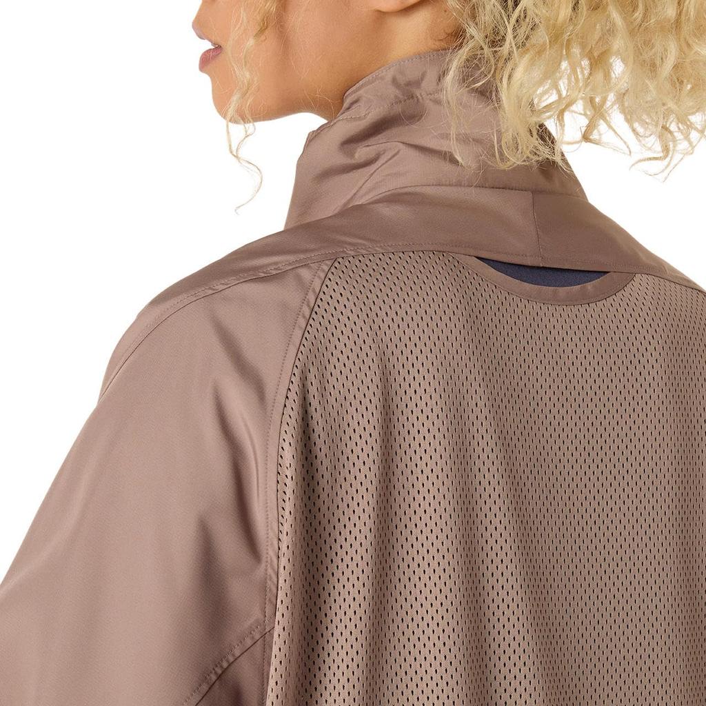 Training Wear NAGINO ACTIBREEZE Jacket 2032D146 020 XL [Asics] Women's Women's (Taupe Gray)