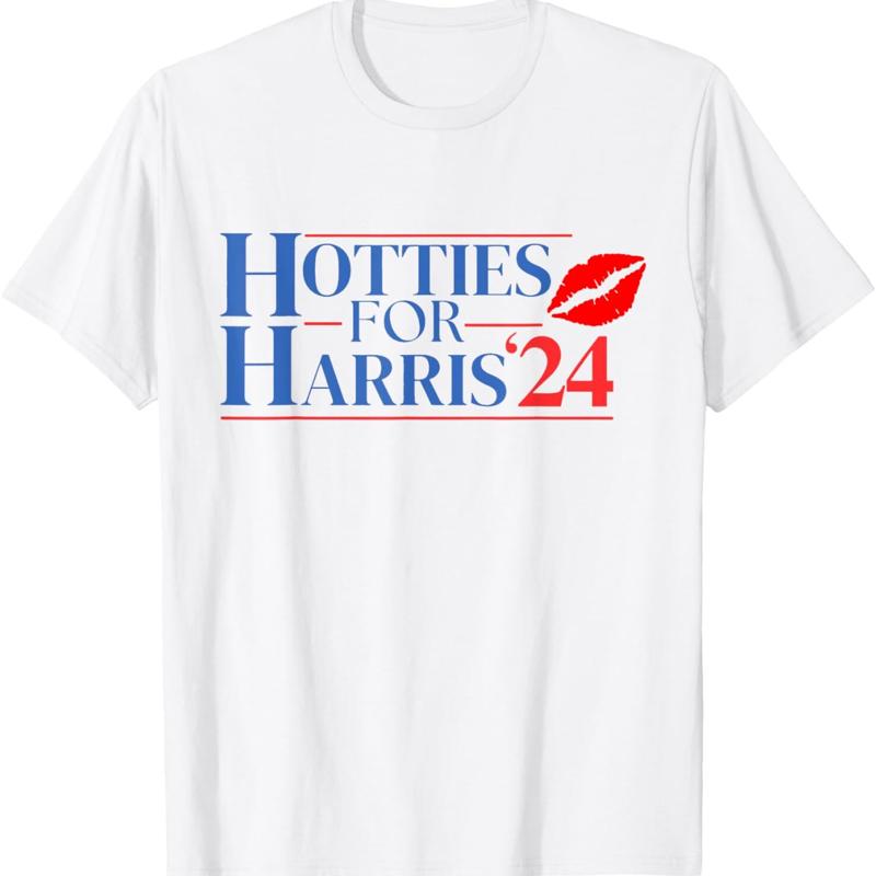 Hotties For Harris 24 Kamala 2024 Usa President Election T Shirt S разноцветный