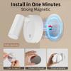 Rechargeable Magnetic LED Wall Light - 360° Rotation Touch Lantern W/ Remote Control, Wall Mount Cabinet Spotlight Night Lamp