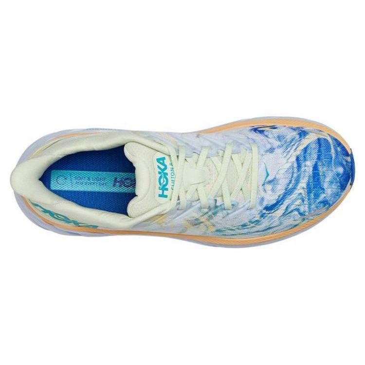 Hoka One One Clifton 8 Bequem Vielseitig Stoff Stoßdämpfung Rutschfest Abriebfest Atmungsaktiv Low-Top Laufschuhe Herren Sneaker 1121374-TGT