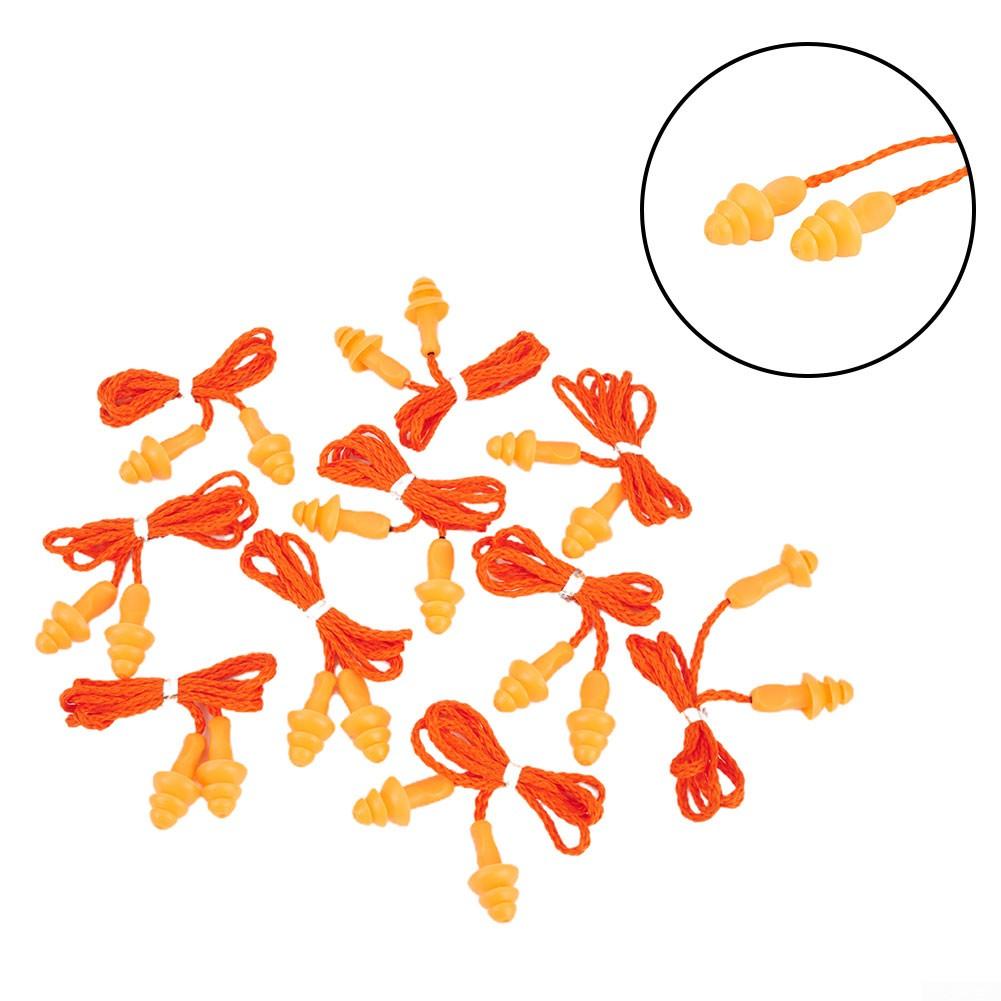 

Gehörschutz Ohrstöpsel Kabelgebunden Wiederverwendbar 10 Paare