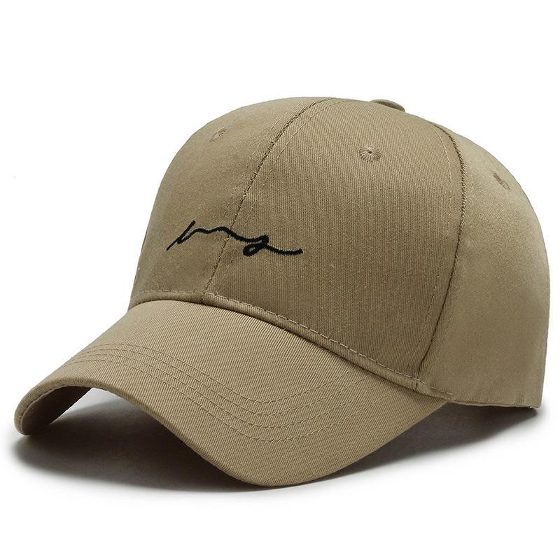 Hat Women S Spring And Summer Embroidery Baseball Cap Women S Fashion Japanese Casual Sunshade Letter Curved Brim Cap Men adjustable