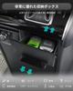 New Model Mitsubishi Delica D5 Console Box Center Console Tray Storage Compartment ABS Material Delica D5 Console Box Car Interior Storage Box Car