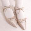 Low Heel Flat Made In 185505400007 [Diana] Shoes, Japan, Beige, 21.5cm,