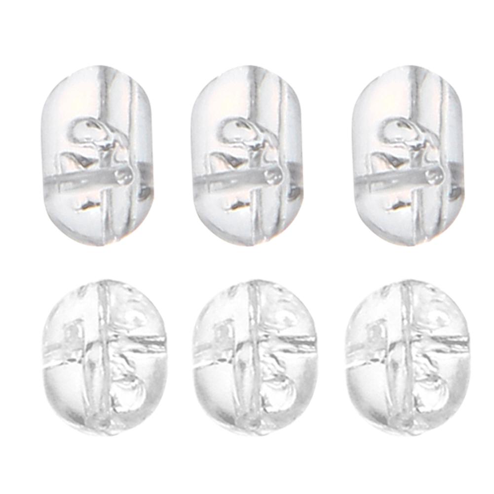 

100pcs Transparent Cross Pearl T-type Swivel Fishing Beads Hot 5X8mm
