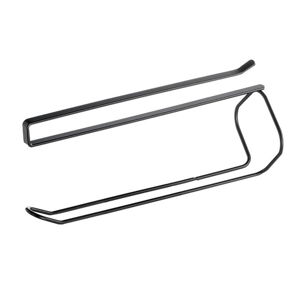 Kitchen Paper Towel Rack Cling Film Storage Rack Punch-free Napkin Rack