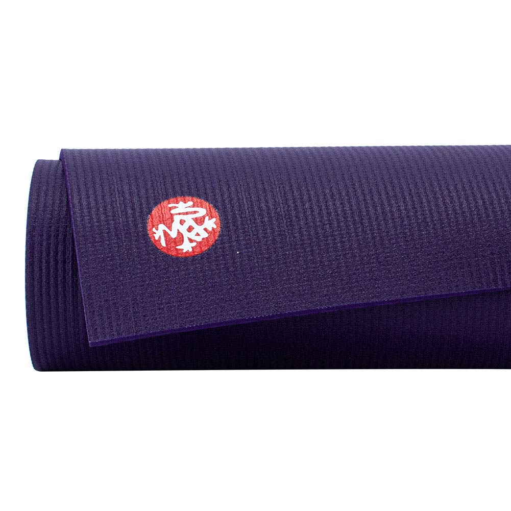 Manduka Yoga 6mm Pro Black for Hot and Stretching Mat, Standard, BM71, Magic, 111011040, Pilates, Yoga, [Used]