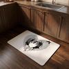 W-Whisper Me A Love Song ANIME Floor Mat Diatomite Bath Mat Super Absorbent Non-slip Easy To Clean Suitable For Bathroom Kitchen