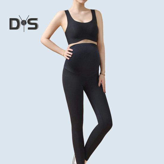 Pregnancy Leggings High Waist Skinny Maternities Clothes Pregnant Women Belly Support Knitted Leggings Body Shaper Trousers