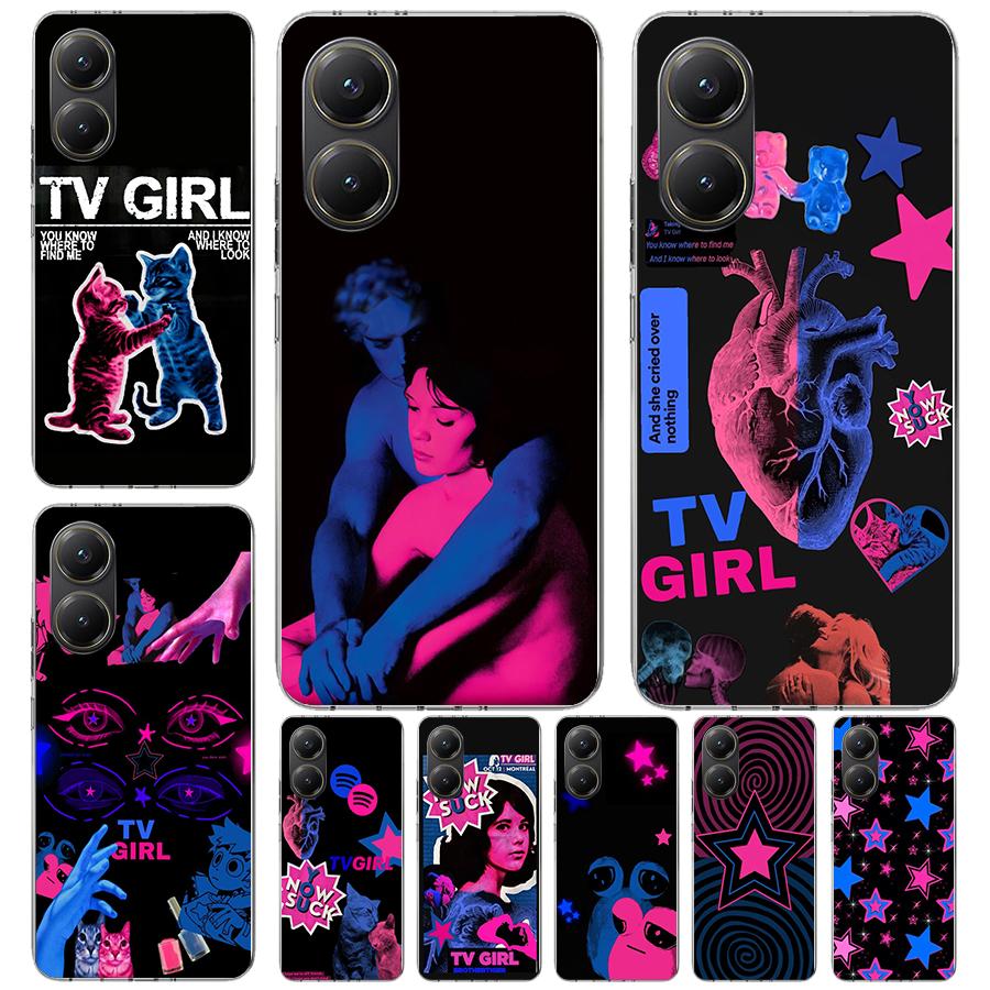 TV Girl Album Soft Phone Case For Xiaomi Redmi 15C 15 13C 13 Poco X5 X6 X7 F7 Ultra M7 12C 12 10 10C 9C 9A 9T 9 Fundas Poco X3 X
