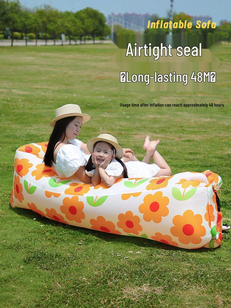 Aufblasbares Outdoor-Camping-Sofa-Stuhl - Tragbare Luftlounge für Festivals & Picknicks