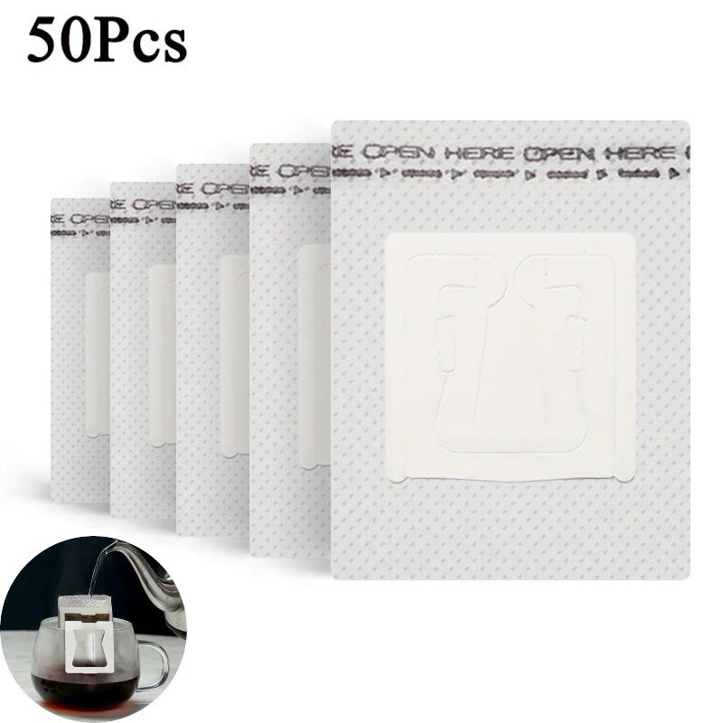 

200Pcs Hanging Ear Coffee Filter Paper Disposable Drip Coffee Bags Portable Coffee Strainer for Home Camping Coffee Accessories