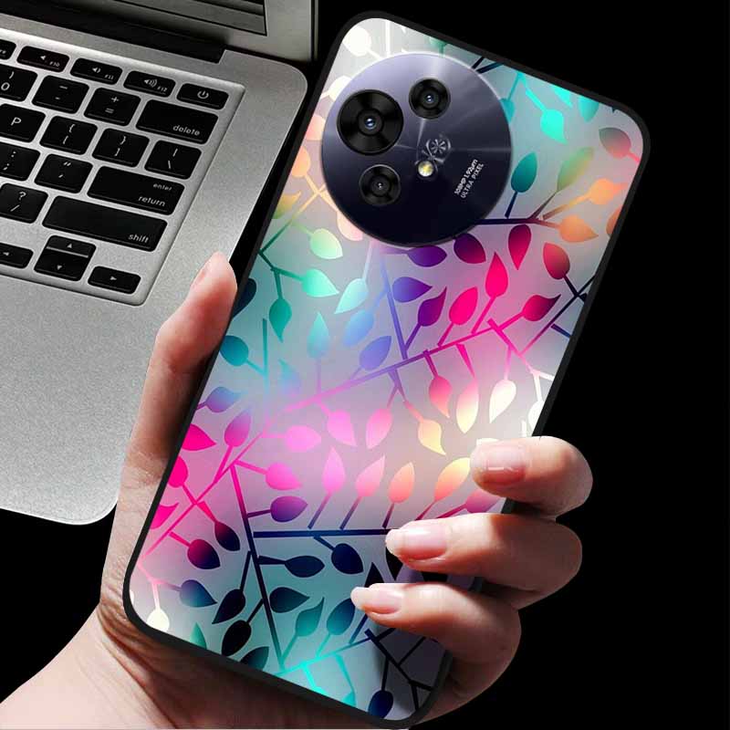 Per custodia TCL 50 Pro NxtPaper / 50 NxtPaper Custodie Cover Posteriore Protettiva in Silicone con Animali alla Moda Per Custodia Telefono 50 Pro NxtPaper 5G Capa