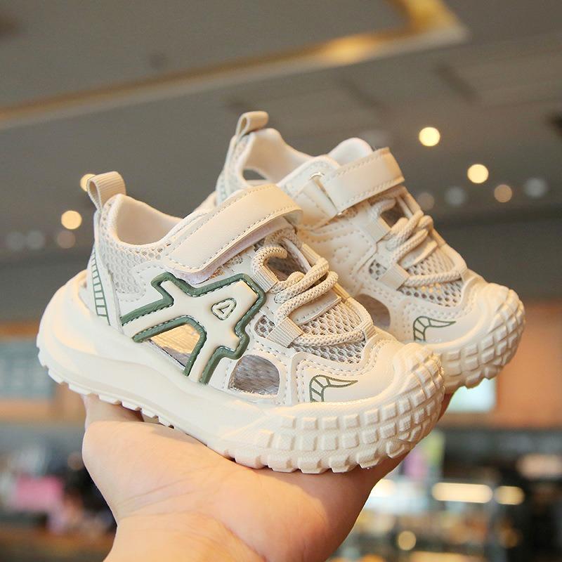 Breathable single mesh sandals, hollow mesh sports shoes for girls, new summer style 22